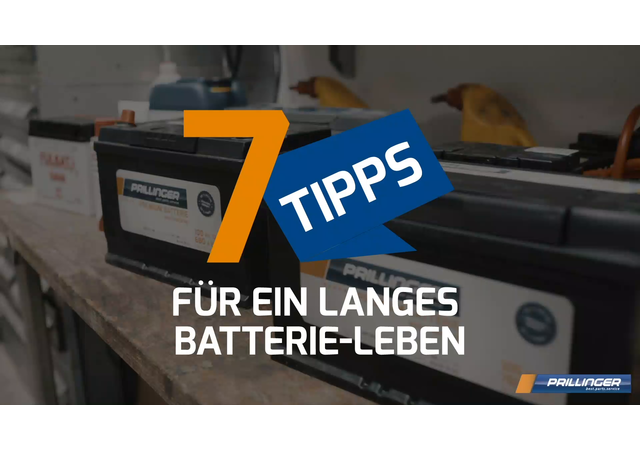 Batterie von Banner  PRILLINGER Ersatzteile mit Serviceplus